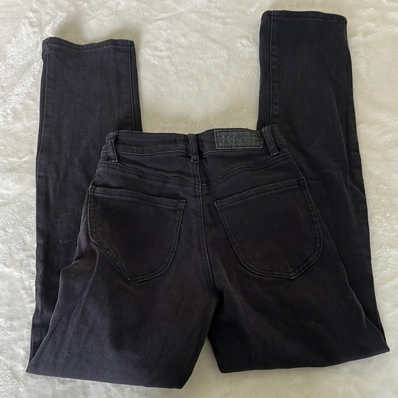 PacSun Black Curve Dad Jeans with Stretchy Fit - Picture 1 of 9